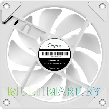 Вентилятор для корпуса Ocypus Gamma F12 WH ARGB (Gamma-F12-WH1AM00X-GL) картинка 5